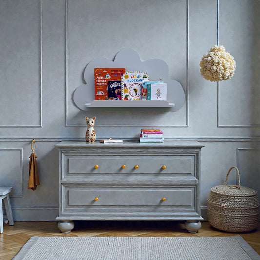 Drömmolnet bokhylla